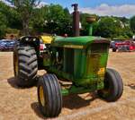 John Deere 5010, BJ 1965, 8701 ccm, 134 PS, ausgestellt beim Oldtimertreffen in Warken.19.07.2026