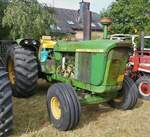 John Deere 5010, BJ 1965, 8701 ccm, stand beim Traktorentreffen in Keispelt auf dem Gel�nde.