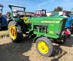 =John Deere-Lanz 300, präsentiert bei der Oldtimerausstellung der OLDTIMERFREUNDE OHMTAL in Dannenrod, 09-2025