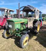 =John Deere - Lanz 310, ausgestellt bei der Oldtimerveranstaltung der OLDTIMERFREUNDE OHMTAL in Dannenrod, 09-2025