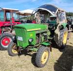 John Deere - Lanz 310, bei der Oldtimerveranstaltung der OLDTIMERFREUNDE OHMTAL in Dannenrod, 09-2025