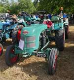 Kramer KB 17, BJ 1954, 17 PS, 2 Zyl, 1300ccm, gesehen beim Traktorentreffen in Keispelt. 09.08.2026