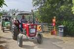 Dieser Kramer KL 4508 Traktor, nahm ebenfalls an der Rundfahrt beim Traktorentreffen in Keispelt teil.