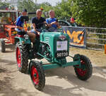 Kramer Traktor als Teilnehmer bei der Rundfahrt beim Traktorentreffen in Keispelt. 09.08.2026 