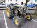 Landini Traktor L25, Baujahr 1950 bis 1960, Glühkopfmotor, 18 KW (02.04.2022)