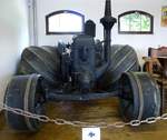 Lanz-Bulldog HR mit Moorbereifung, Baujahr 1927, 10.338ccm und 22PS,Auto & Traktorenmuseum Bodensee, Aug.2013