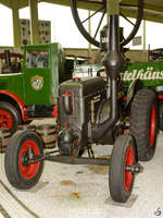 Im Auto- und Technikmuseum Sinsheim war dieser Lanz-Traktor zu sehen.