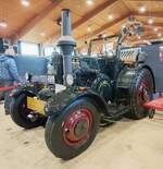=Auch dieser Lanz soll den Besitzer wechseln. Es ist urspr�nglich ein Lanz D 9506 der nun umgebaut zu einem Lanz Eilbulldog D 9531 verkauft werden soll. Gesehen bei der Bulldogmesse 2025 in Alsfeld.