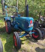 =Lanz-Bulldog, gesehen bei der Oldtimerschau in Wasenberg, 05-2025