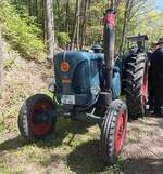 =Lanz 40 Bulldog, gesehen bei der Oldtimerschau in Wasenberg, 05-2025