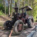 =Lanz Bulldog, gesehen bei der Oldtimerschau in Wasenberg, 05-2025