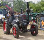 Lanz Bulldog, fuhr beim Traktorentreffen in Keispelt die Rundfahrt mit. 09.08.2026 