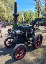 =Lanz steht bei der Oldtimerschau in Wasenberg, 05-2025