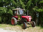 Oldtimer Traktor Lindner BF 16N: Baujahr 1962, Leistung 16 PS; präsentiert von PS-GIGANTEN SÖLLLANDL; oberhalb der Silleralm / Tirol; 17.06.2017  