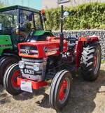 Massey Ferguson 133, BJ 1971, 27 kw, 3Zyl, war beim oldtimertreffen in Nocher vor Ort.