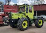 =MB Trac 1100 steht auf dem Ausstellungsgelände der Traktorfreunde Wiershausen am Klostergut Hilwartshausen, 05-2023