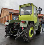 =MB Trac 900 Turbo unterwegs auf dem Freigel�nde bei der Alsfelder Bulldogmesse, 10-2025