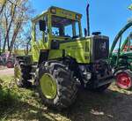 =MB Trac 900 turbo, ausgestellt bei der Oldtimerschau in Wasenberg, 05-2025
