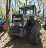 =MB Trac 900 turbo, ausgestellt bei der Oldtimerschau in Wasenberg, 05-2025