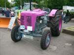 Frisch restaurierter Famulus 36 zur Sonderausstellung im AGRA Park Markkleeberg.