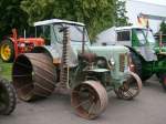 Famulus 46 mit Eisenr�dern in der Famulus-Sonderausstellung im AGRA Park Markkleeberg