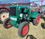 =Normag NG 20, Bj. 1940, 22 PS, ausgestellt bei der Oldtimerveranstaltung der OLDTIMERFREUNDE OHMTAL in Dannenrod, 09-2025