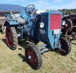 =Nordhausen Normag NG 23, Bj. 1947, 23 PS, ausgestellt bei der Oldtimerveranstaltung der OLDTIMERFREUNDE OHMTAL in Dannenrod, 09-2025