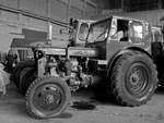Ein Traktor IFA RS01 Pionier im Technik Museum Pütnitz.