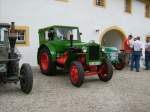 Traktor RS01/40 Pionier im Innenhof des Landwirtschaftsmuseums Blankenhain