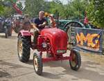 Porsche Diesel, war bei der Rundfahrt beim Traktorentreffen in Keispelt mit dabei.