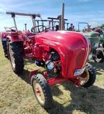 =Porsche Standard, ausgestellt bei der Oldtimerveranstaltung der OLDTIMERFREUNDE OHMTAL in Dannenrod, 09-2025