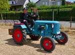 Primus PD1z, BJ 1954, 1250 ccm, 17 PS, f�hrt nach der Rundfahrt auf dem Gel�nde des Oldtimertreffens ein. 19.07.2026
