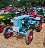 Primus PD1z, BJ 1954, 1250 ccm, 17 PS, hat nach der Rundfahrt einen Stellplatz beim Oldtimertreffen in Warken gefunden. 19.07.2026