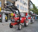 Renault Traktor, beim Bauernmarkt in Lehrte, am 02.10.10.