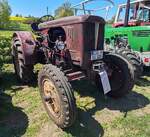 =Schl�ter AS 320, Bauzeit 1957 - 1960, 3116 ccm, 32 PS, gesehen bei der Oldtimerschau in Wasenberg, 05-2025