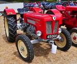 Schl�ter 450S, BJ 1964,3274 ccm, 42 PS, aufgenommen beim Oldtimertreffen in Warken. 19.07.2025