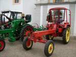 RS 09 im Innenhof des Schloßes zum jährlichen Traktorentreffen im Landwirtschaftsmuseum Blankenhain