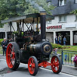 Einer von vielen in Altenbeken ausgestellten Dampftraktoren.