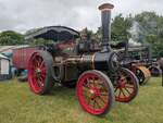 Burrell Steam Tractor 'Independence' aus dem Jahr 1919. Ausgeliefert wurde dieser Dampftraktor im Jahr 1919 an die Kiesgrube John Heaver in Chichester/West Sussex. Jahre sp�ter wurde der Traktor als Zugmaschine an einen Wanderzirkus verkauft. 1961 wu ...