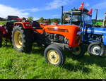 Oranger Steyr 288 zu Besuch am Oldtimer Treffen in Lüterswil/SO am 31.08.2025