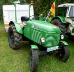 Steyr 180, 2-Zyl.Diesel mit 2660ccm und 26-30PS, Baujahr 1947-54, Traktorentreff Oberwinden, Sept.2012