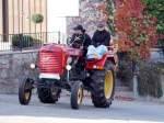 STEYR182a tuckert in Geiersberg anl�sslich der  Steyr-Olympiade  einer Kontrollstelle entgegen; 081026
