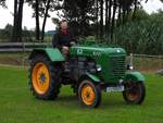 STEYR N180A, trifft in rasanter Fahrt zur Wadholz-Classic 2019 ein; 190721
