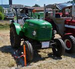 Steyer T180, BJ 1948, 26 Ps, war beim Oldtimertreffen in Waarken zu sehen.