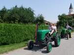 STEYR-13PS,Bj.1950 nimmt an der Oldtimerrundfahrt in Reichersberg teil;090809