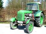 Steyr 280 wurde 1952 vorgestellt, und war mit 60 PS bei 1600 U/min damals einer der m�chtigsten Traktoren; 080330