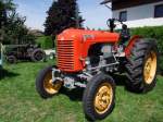 STEYR-185A, Bj.1958 mit 55PS wurde 1999 von Griechenland wieder  R�ckimportiert  und nimmt bei der Oldtimerausstellung in M�nsteuer teil; 080810
