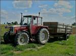 Steyer 8080 Turbo mit H�nger aufgenommen am 05.09.2010