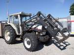 STEYR 8085turbo(Typ337-35-1) white-edition  mit Frontlader;110607