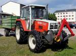 STEYR-8080, am Parkplatz der Berufschule in Ried; 120524